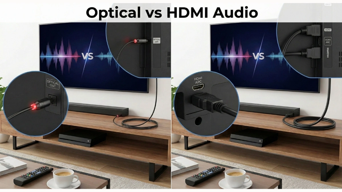 Optical vs HDMI Audio