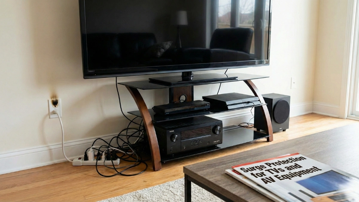 Surge Protection for TVs and AV Equipment